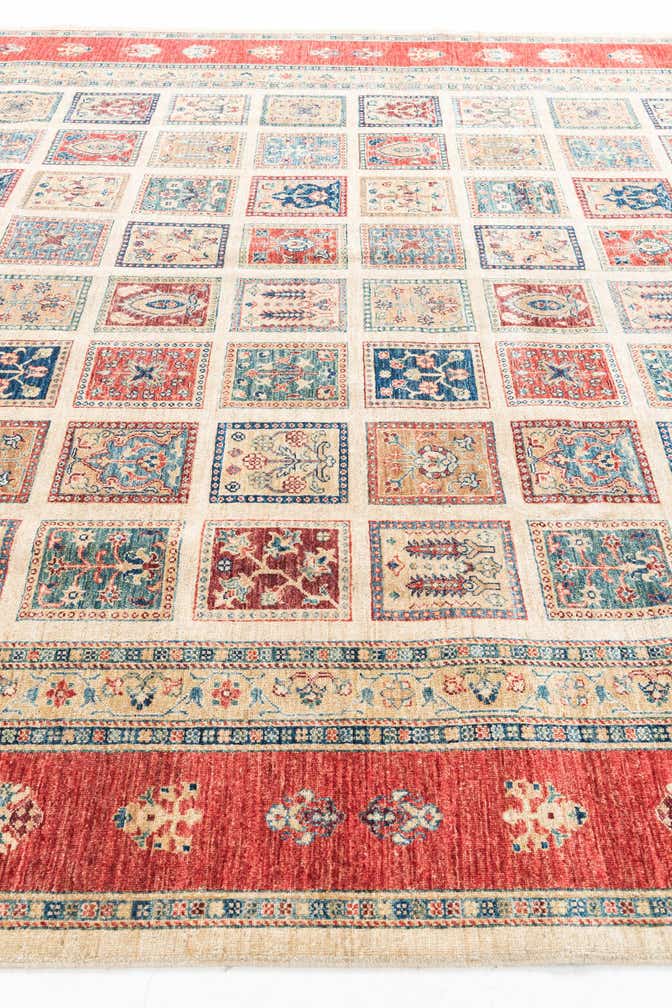 10' x 13' 7 Hand Knotted Ariana Ziegler Rug