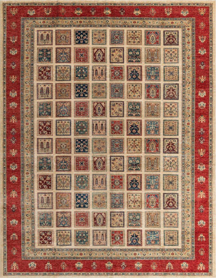 Detail image of 10' x 13' 7 Hand Knotted Ariana Ziegler Rug