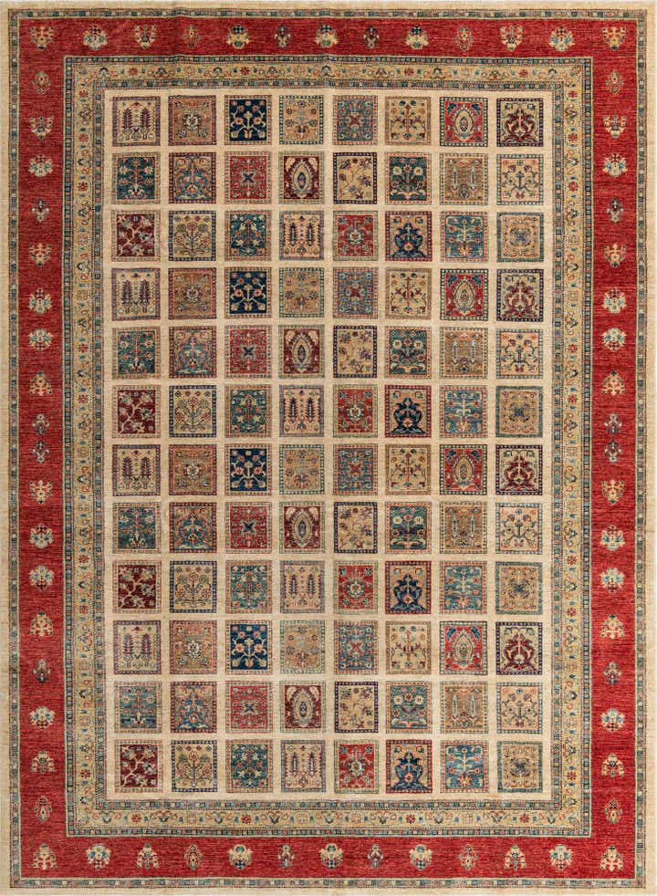 10' x 13' 7 Hand Knotted Ariana Ziegler Rug