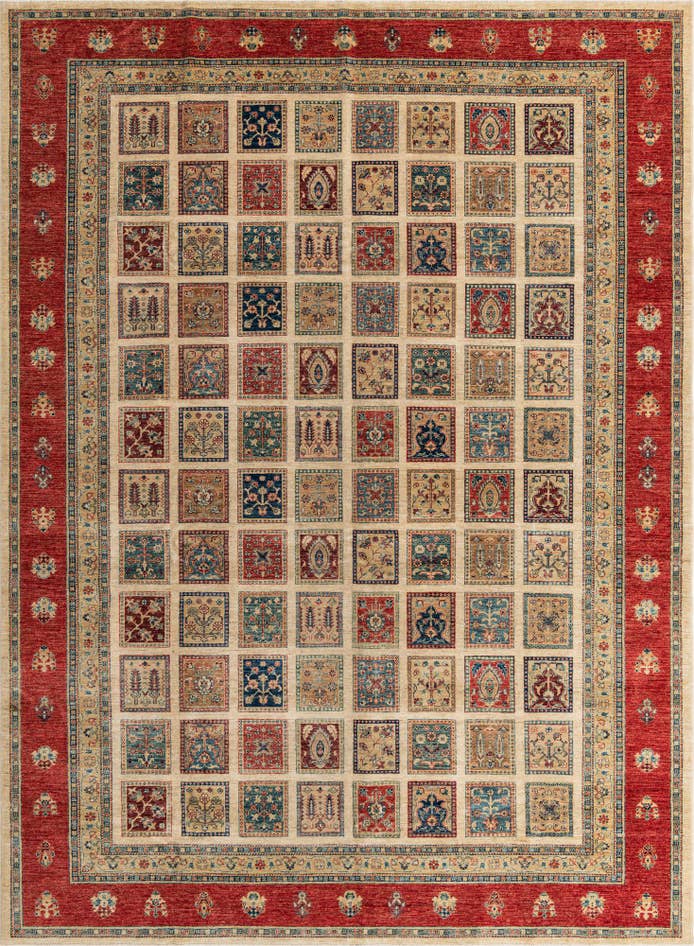Detail image of 10' x 13' 7 Hand Knotted Ariana Ziegler Rug