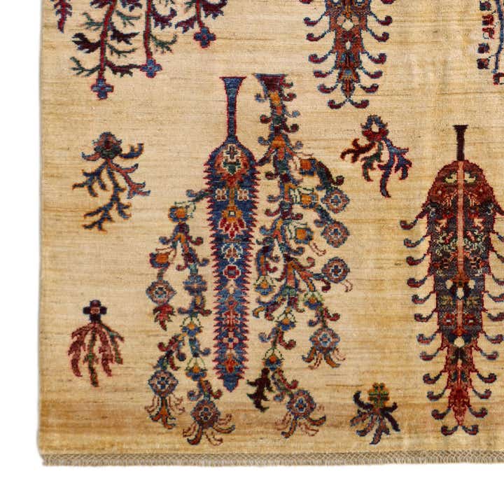 5' 1 x 6' 4 Hand Knotted Ariana Ziegler Rug