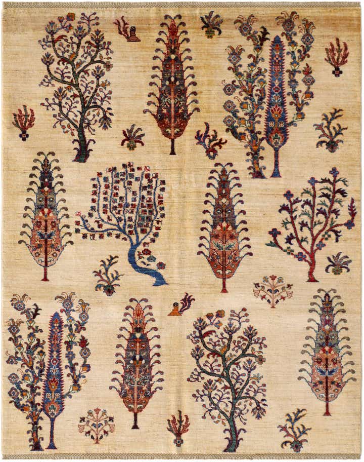 5' 1 x 6' 4 Hand Knotted Ariana Ziegler Rug