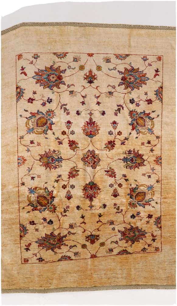 5' x 6' 5 Hand Knotted Ariana Ziegler Rug