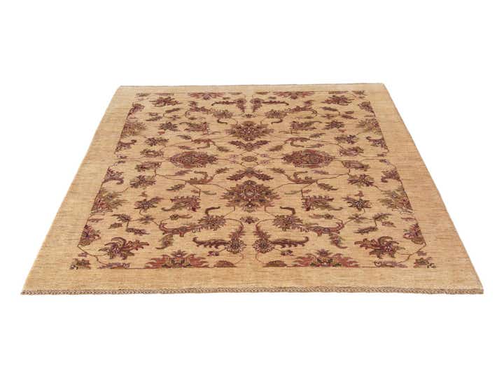 5' 2 x 6' 5 Hand Knotted Ariana Ziegler Rug