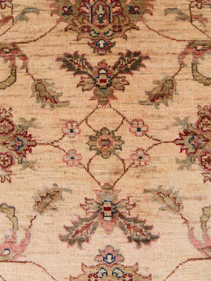 5' 2 x 6' 5 Hand Knotted Ariana Ziegler Rug