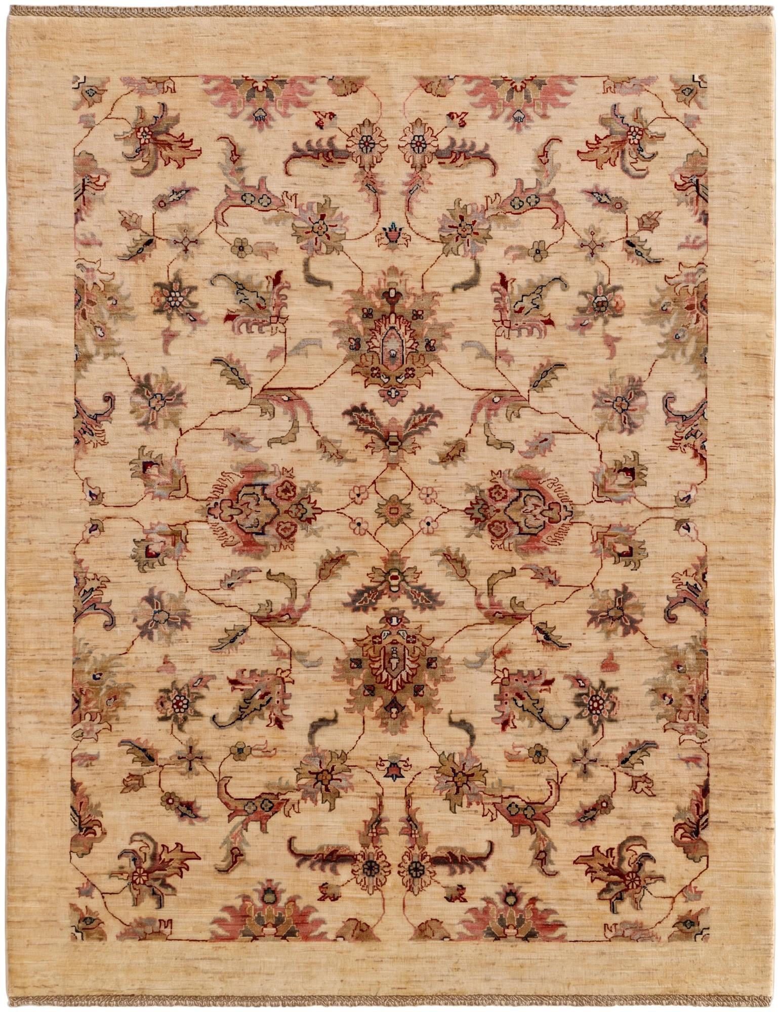 5' 2 x 6' 5 Hand Knotted Ariana Ziegler Rug