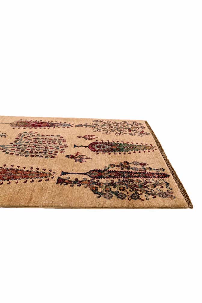 3' 11 x 6' 3 Hand Knotted Ariana Ziegler Rug