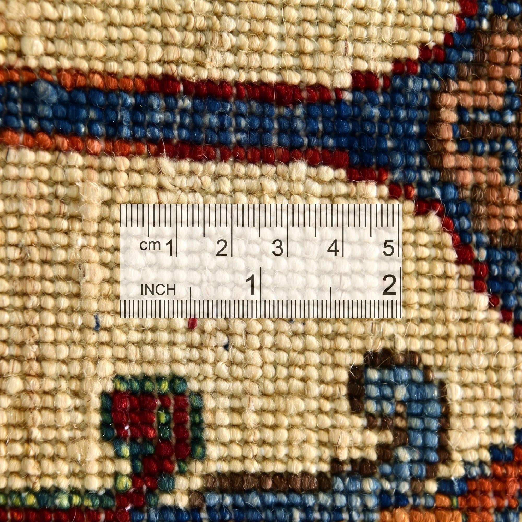 3' 11 x 6' 3 Hand Knotted Ariana Ziegler Rug