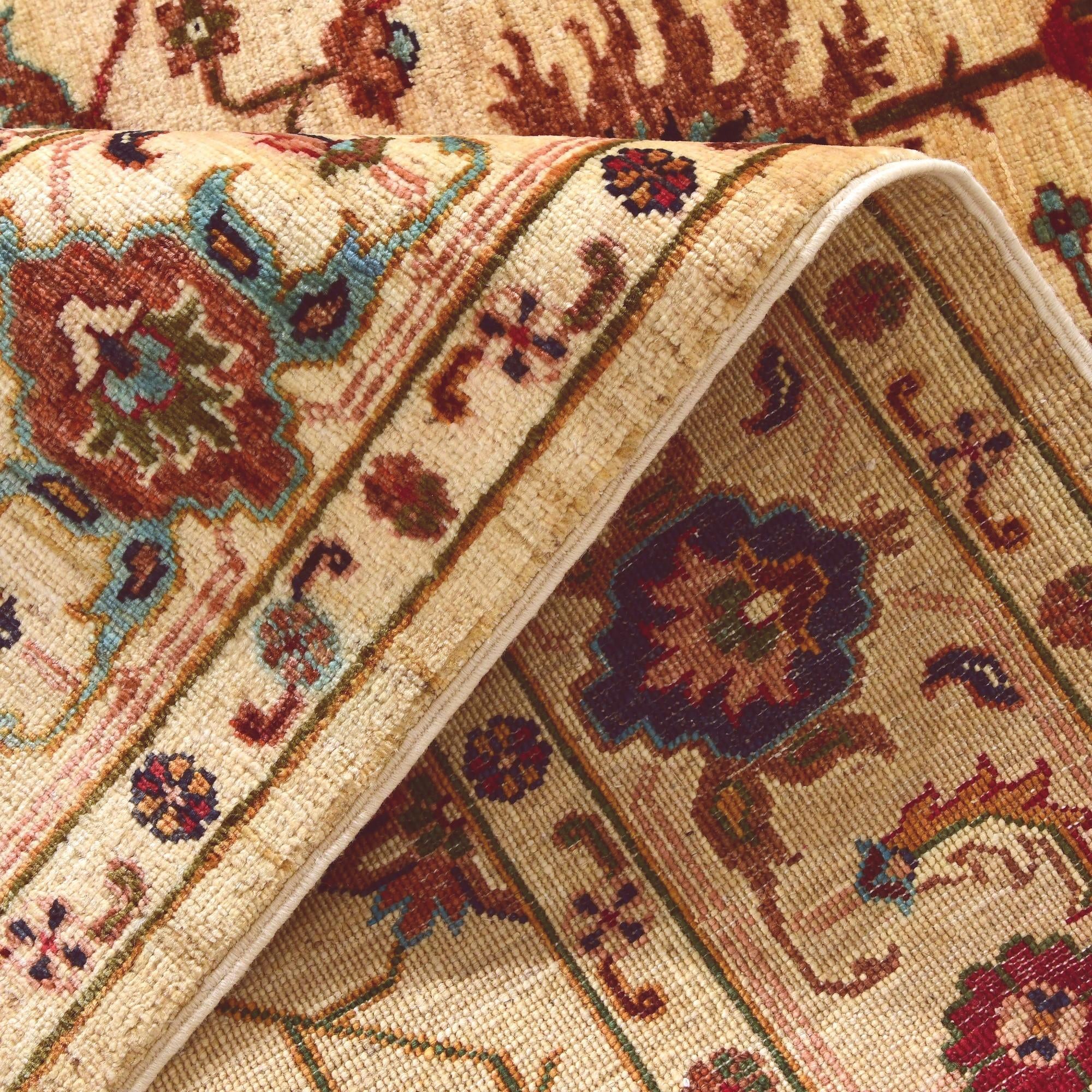 4' 11 x 6' 6 Hand Knotted Ariana Ziegler Rug