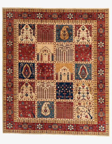 8' 3 x 9' 8 Hand Knotted Ariana Ziegler Oriental Rug