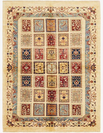 5' 7 x 7' 8 Hand Knotted Ariana Ziegler Rug