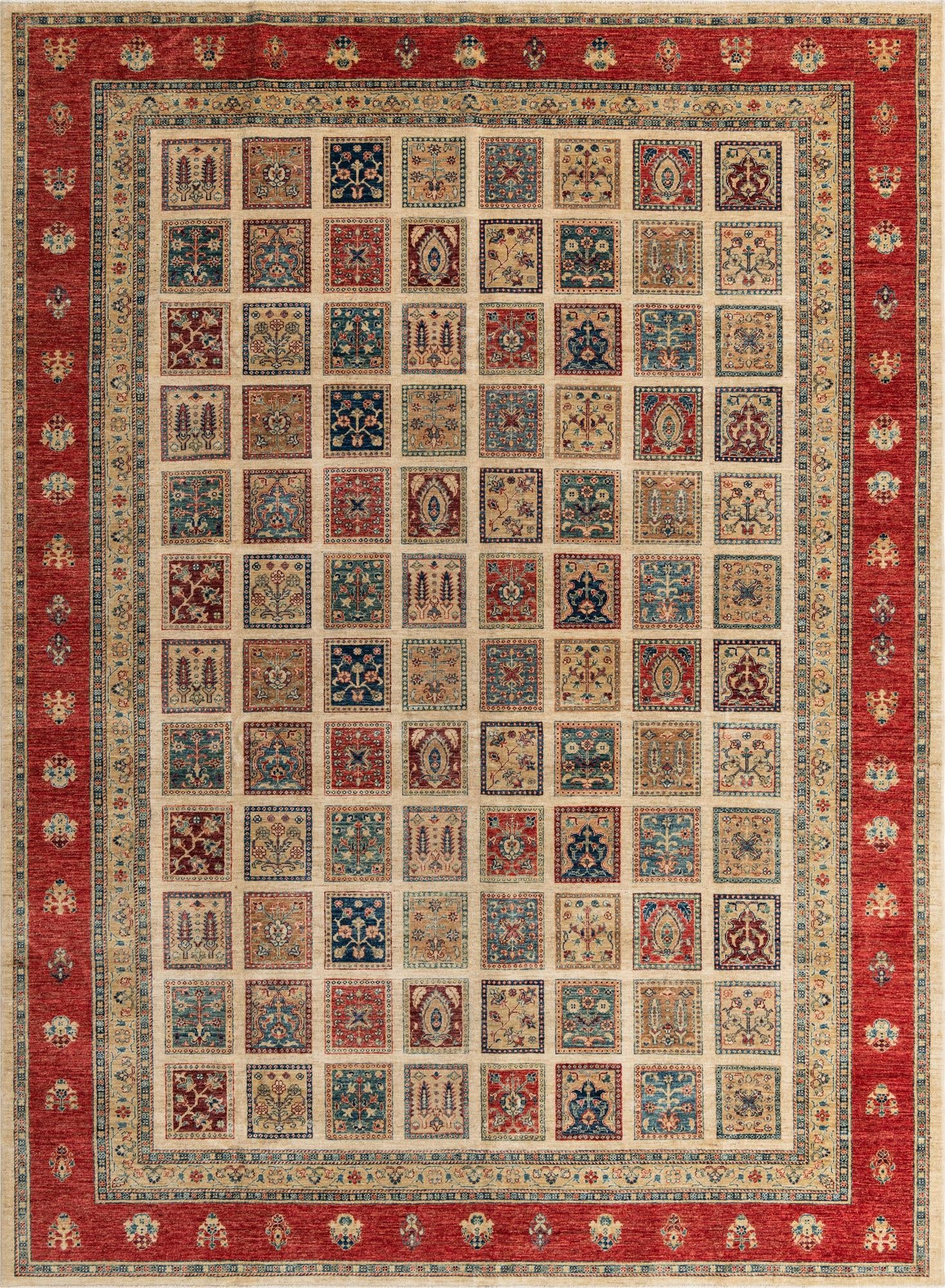 10' x 13' 7  Hand Knotted Ariana Ziegler Rug