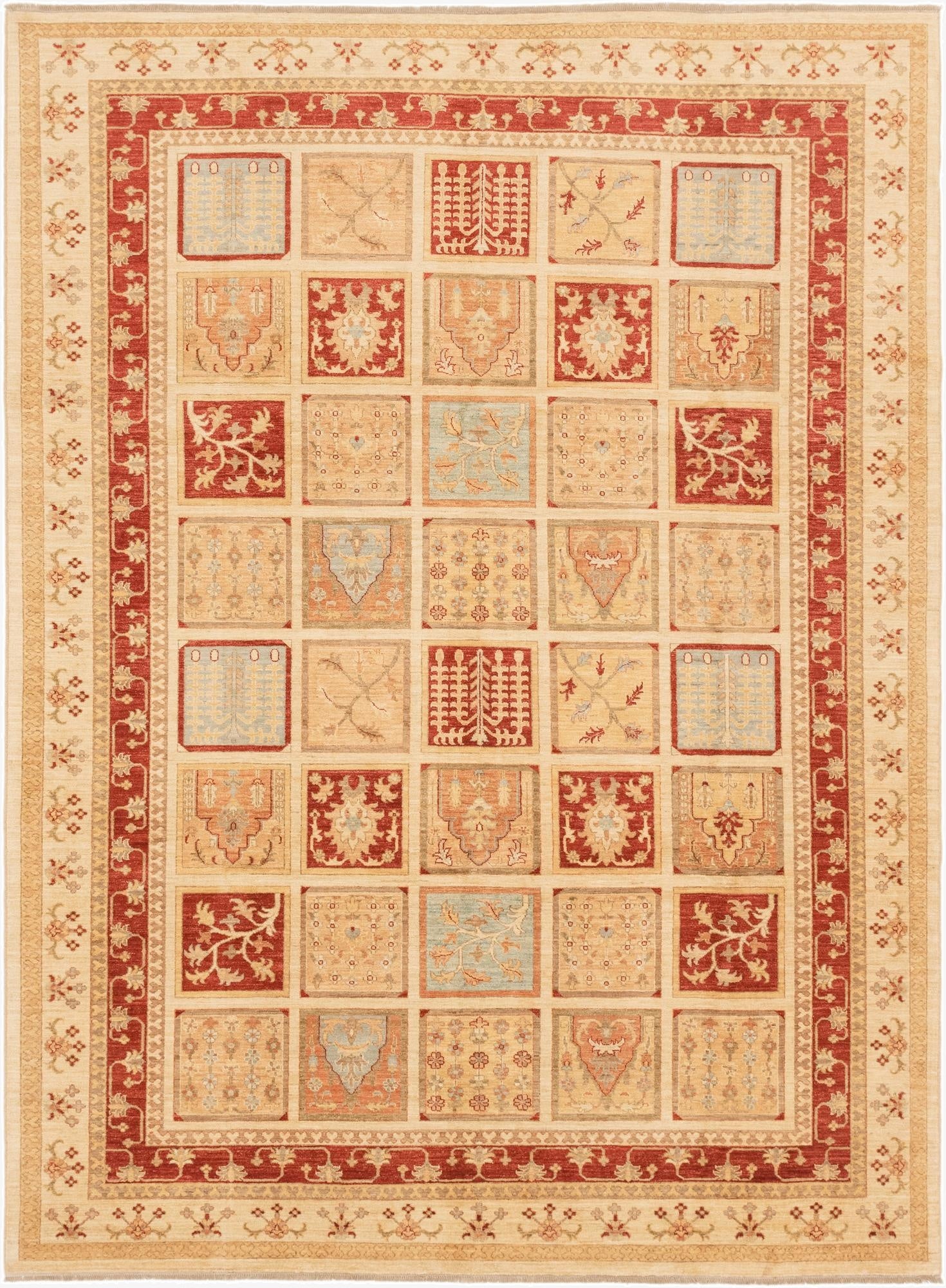 8' 4 x 11' 4  Hand Knotted Ariana Ziegler Rug