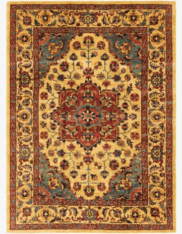 7' 3 x 10' Hand Knotted Ariana Ziegler Rug