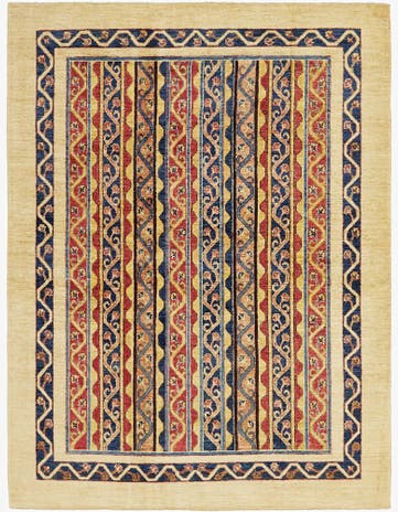 6' x 7' 10 Hand Knotted Ariana Ziegler Rug