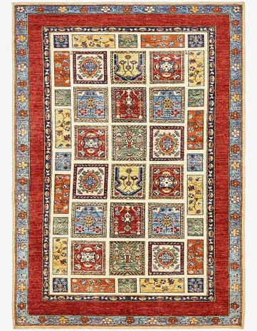 5' x 7' Hand Knotted Ariana Ziegler Oriental Rug