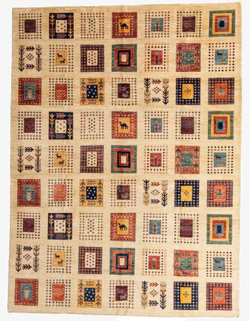 9' 10 x 13' 2 Hand Knotted Ariana Ziegler Oriental Rug