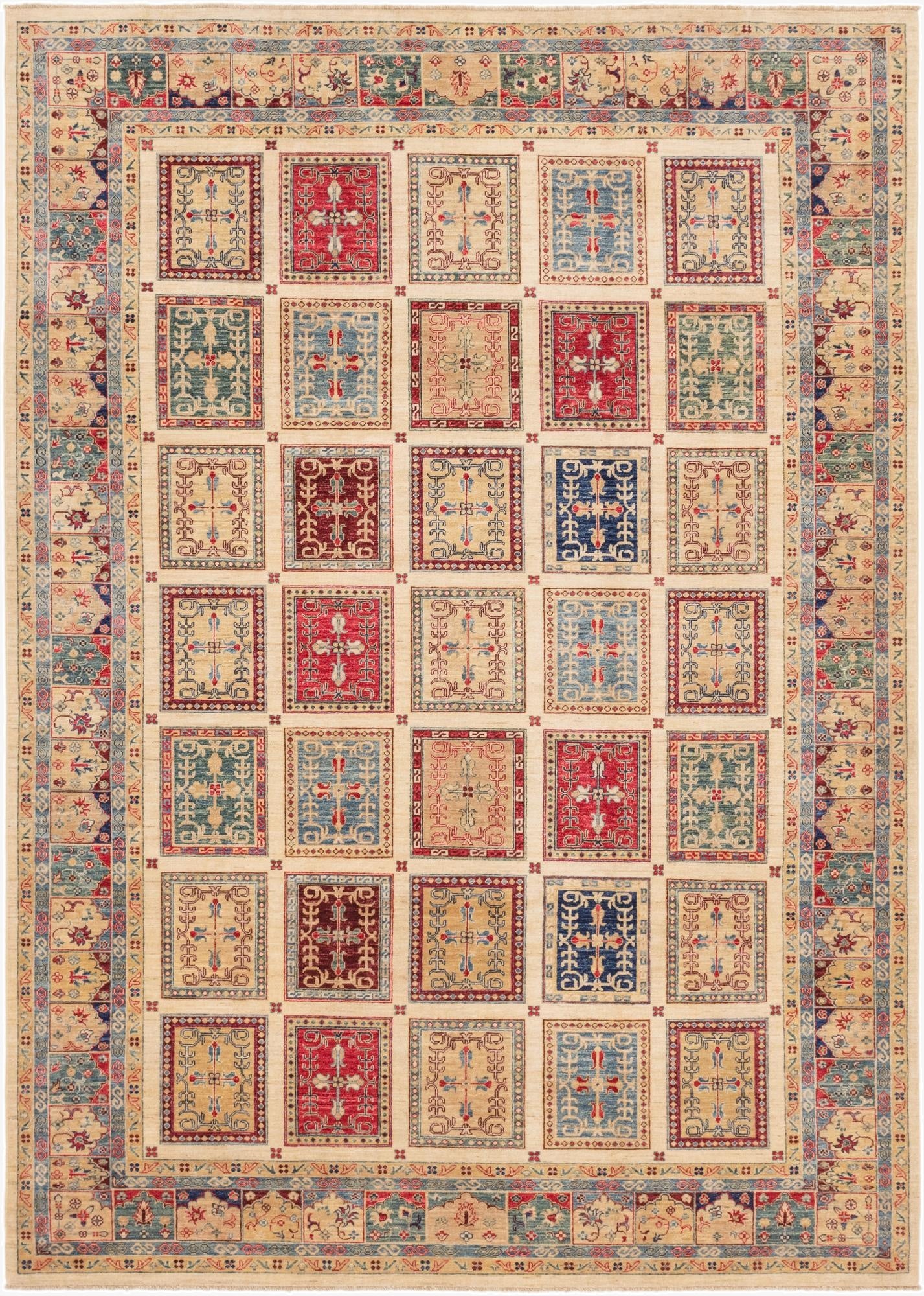 8' 3 x 11' 7  Hand Knotted Ariana Ziegler Rug