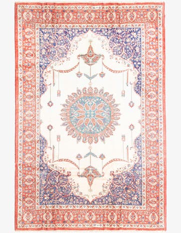 6' 5 x 9' 4 Hand Knotted Ariana Ziegler Oriental Rug