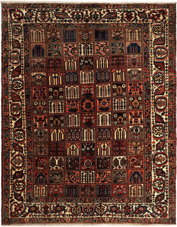 Detail image of 11' 3 x 15' 3 Bachtiar Wool Rug