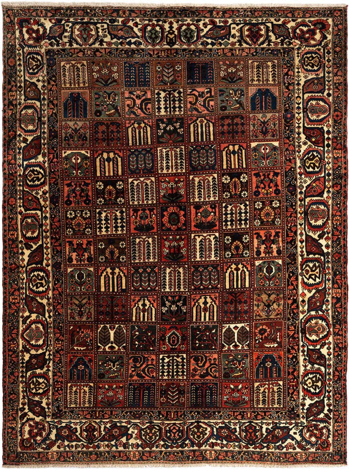 Detail image of 11' 3 x 15' 3 Bachtiar Wool Rug