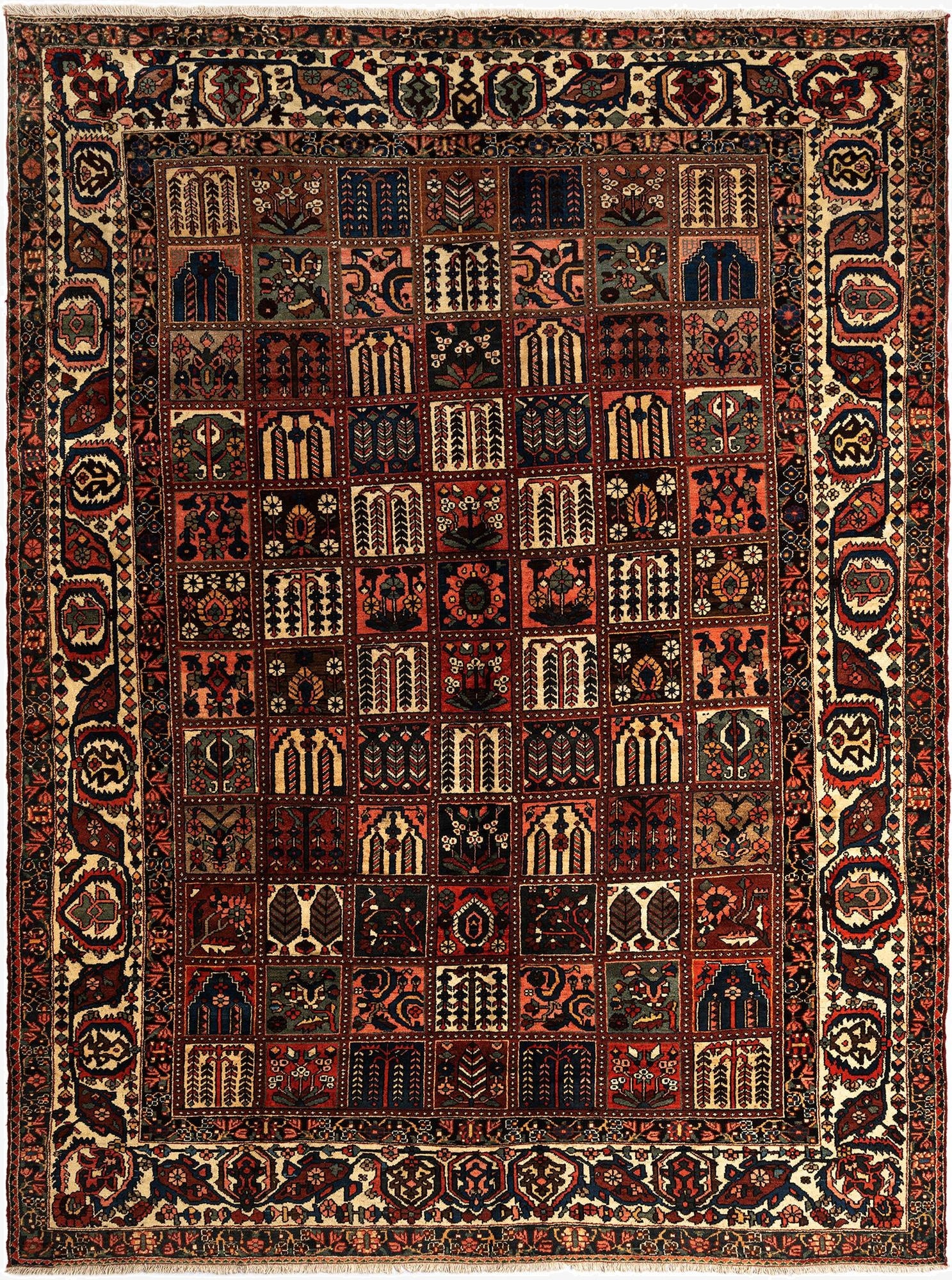 11' 3 x 15' 3 Bachtiar Wool Rug