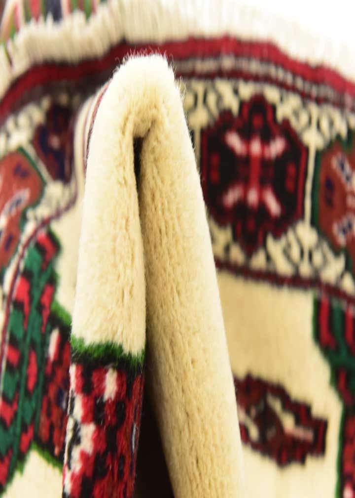 2' 8 x 3' 7 Hand Knotted Balouch Persian Wool Rug