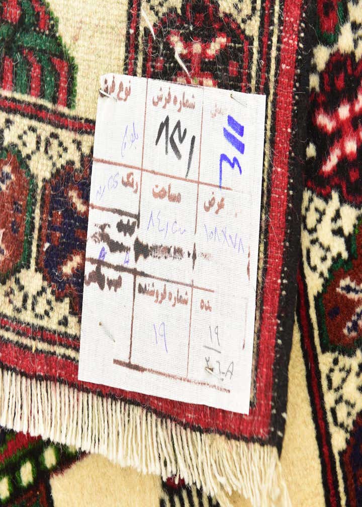 2' 8 x 3' 7 Hand Knotted Balouch Persian Wool Rug