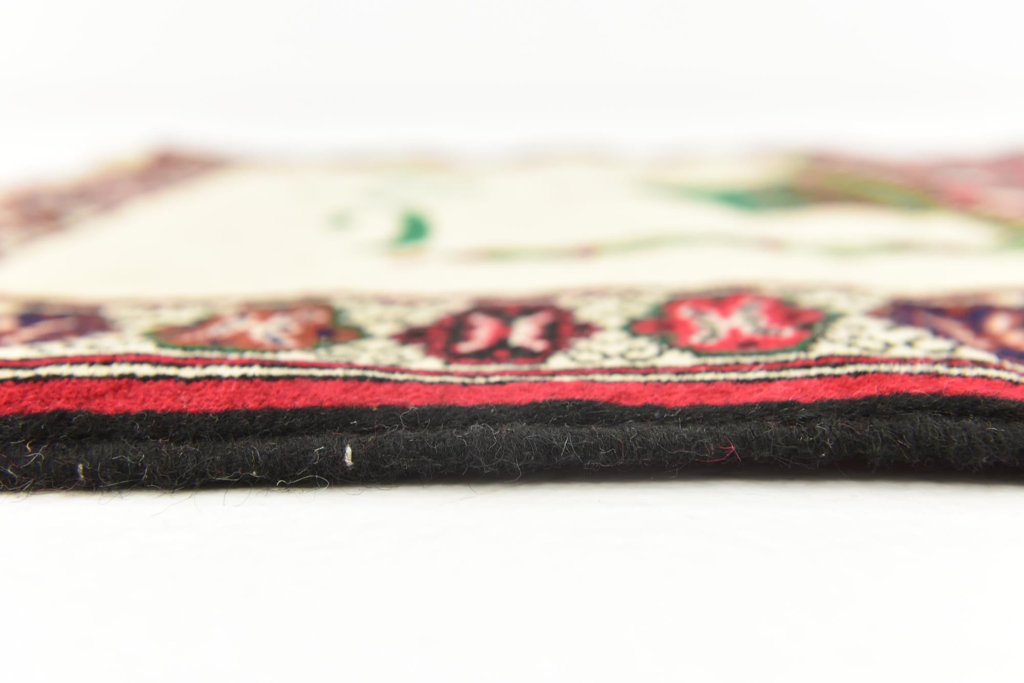 2' 8 x 3' 7 Hand Knotted Balouch Persian Wool Rug