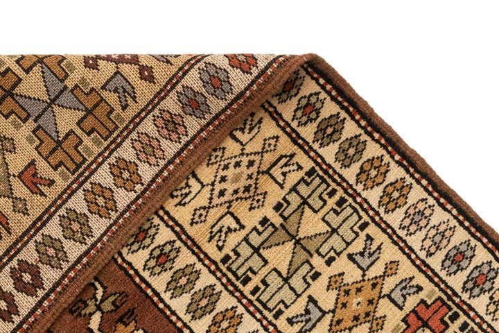 3' x 4' 8 Hand Woven Balouch Wool Rug