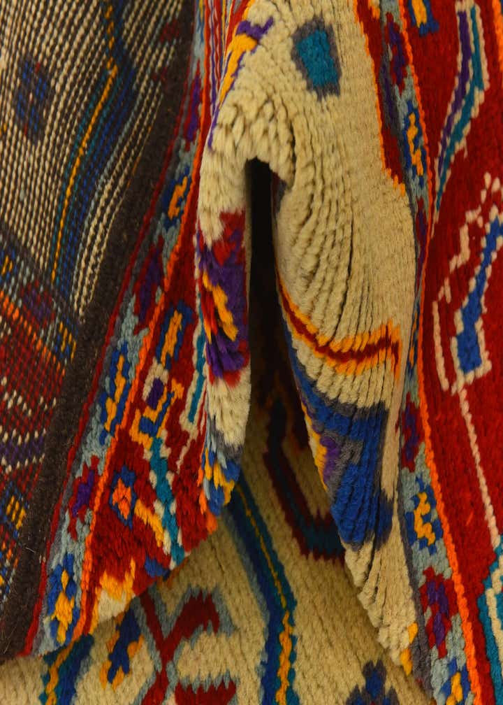 3' 7 x 5' 6 Hand Knotted Balouch Wool Rug