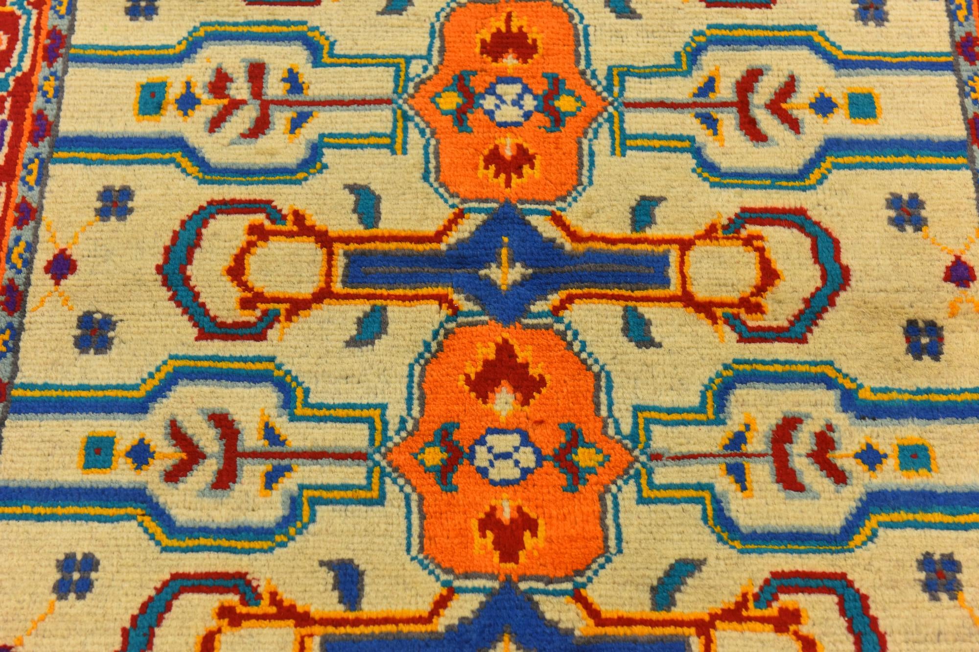 3' 7 x 5' 6 Hand Knotted Balouch Wool Rug