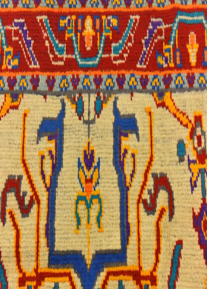 3' 7 x 5' 6 Hand Knotted Balouch Wool Rug
