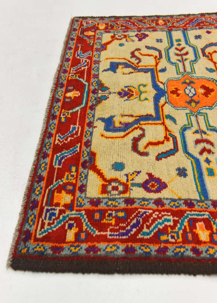 3' 7 x 5' 6 Hand Knotted Balouch Wool Rug
