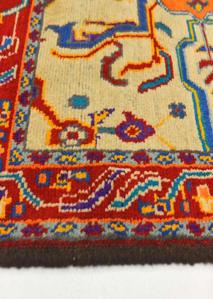 3' 7 x 5' 6 Hand Knotted Balouch Wool Rug
