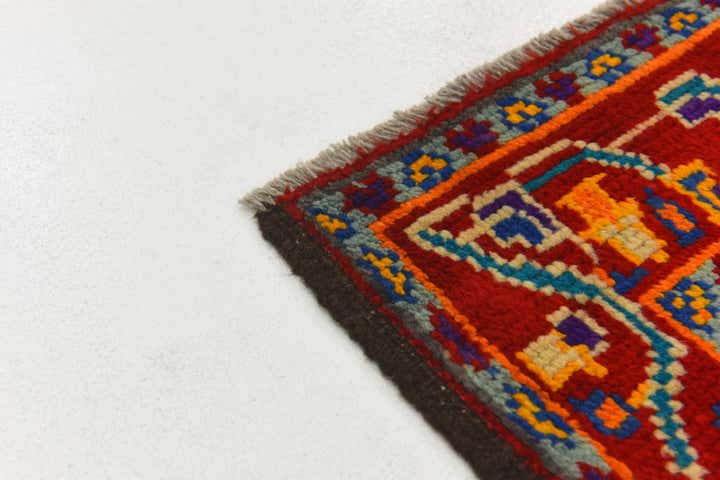 3' 7 x 5' 6 Hand Knotted Balouch Wool Rug
