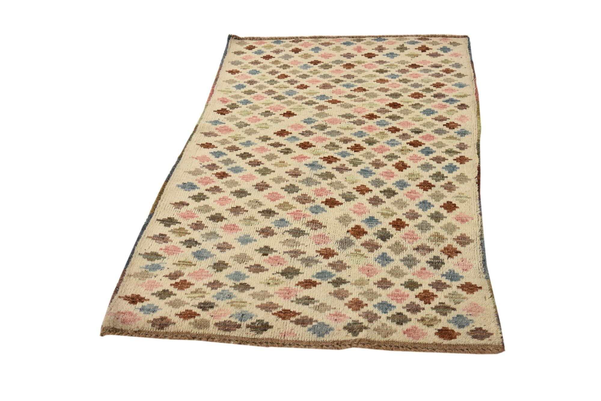 2' 10 x 4' 7 Hand Knotted Balouch Wool Rug
