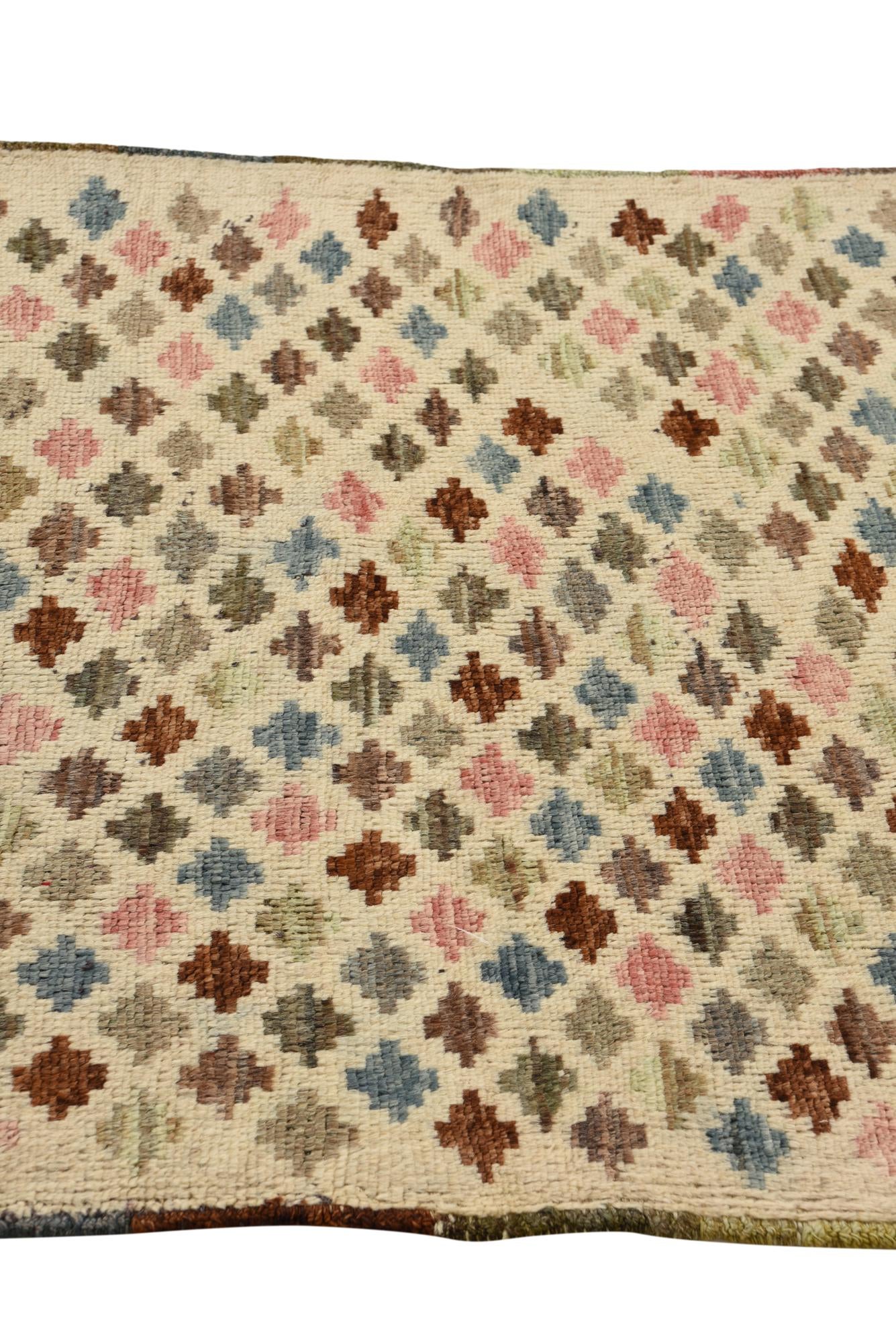 2' 10 x 4' 7 Hand Knotted Balouch Wool Rug
