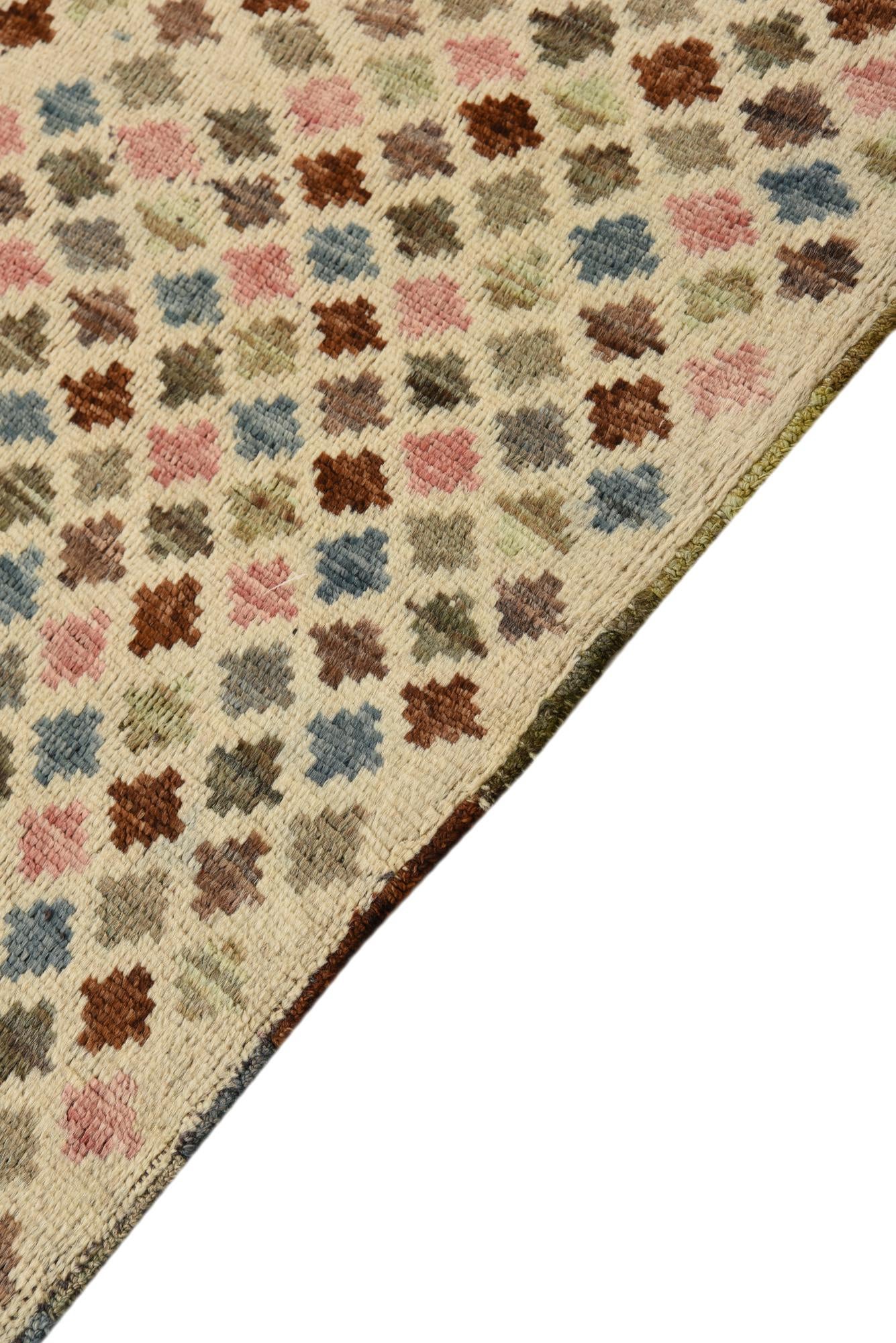 2' 10 x 4' 7 Hand Knotted Balouch Wool Rug