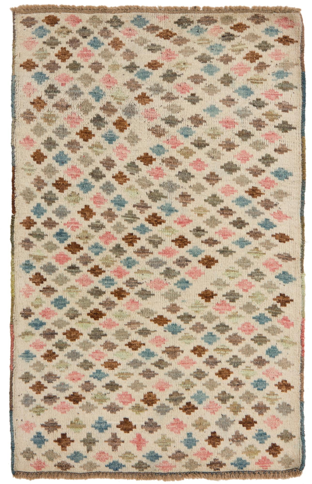 2' 10 x 4' 7 Hand Knotted Balouch Wool Rug