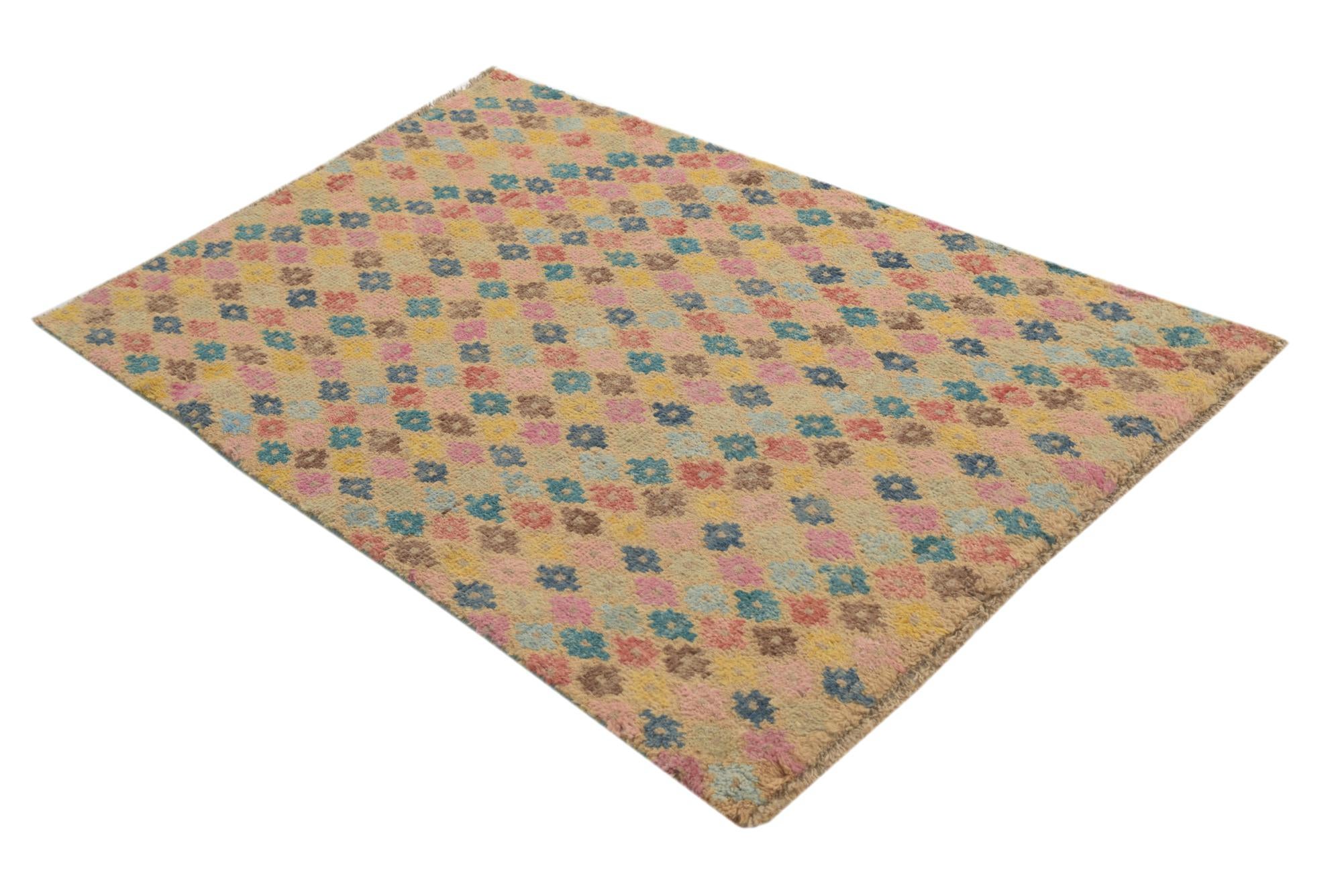 3' 1 x 5' Hand Knotted Balouch Wool Rug