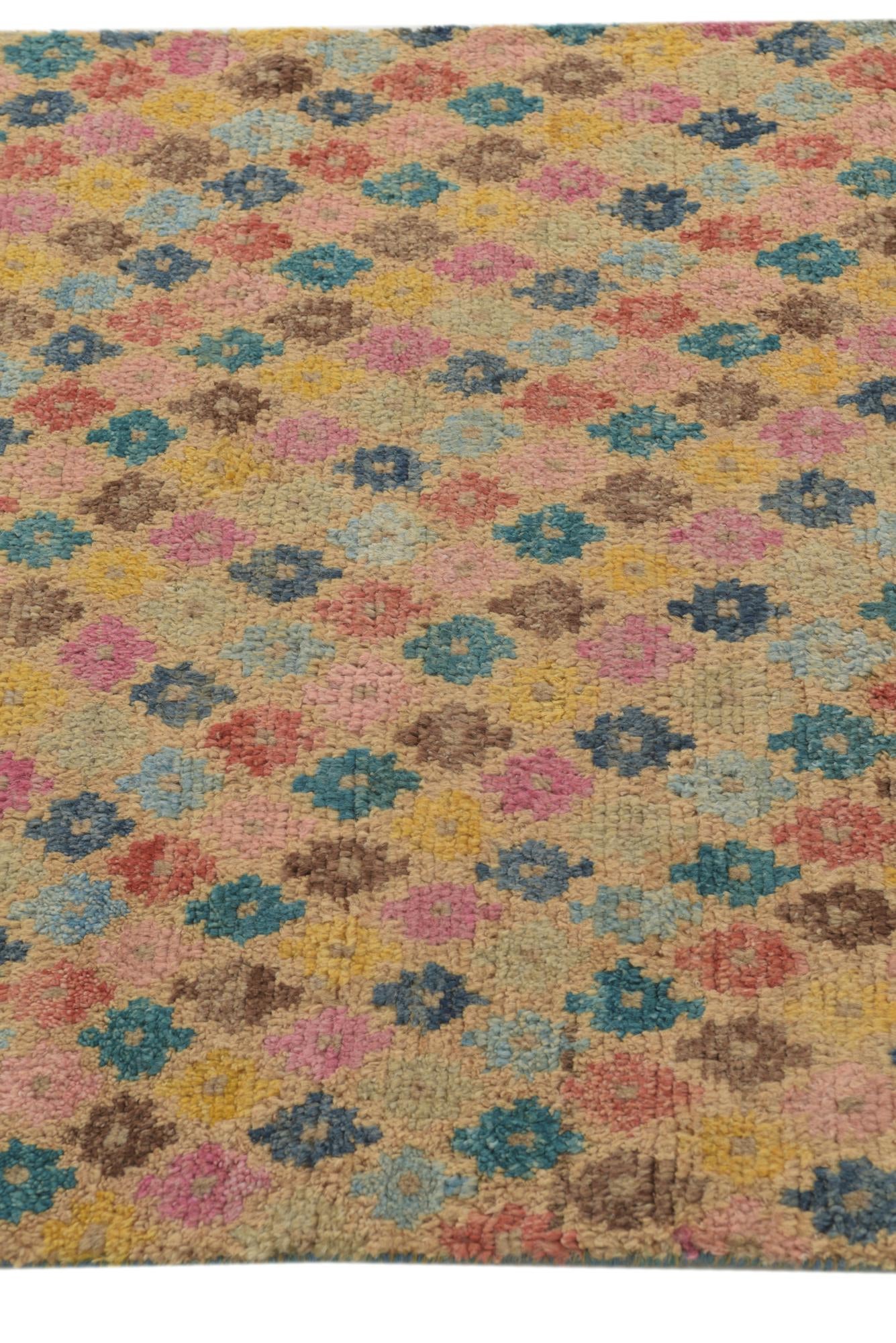 3' 1 x 5' Hand Knotted Balouch Wool Rug