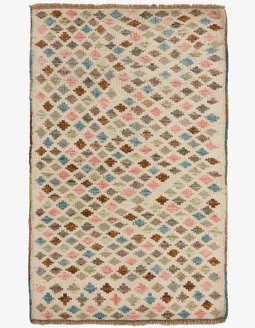 2' 10 x 4' 7 Hand Knotted Balouch Wool Rug