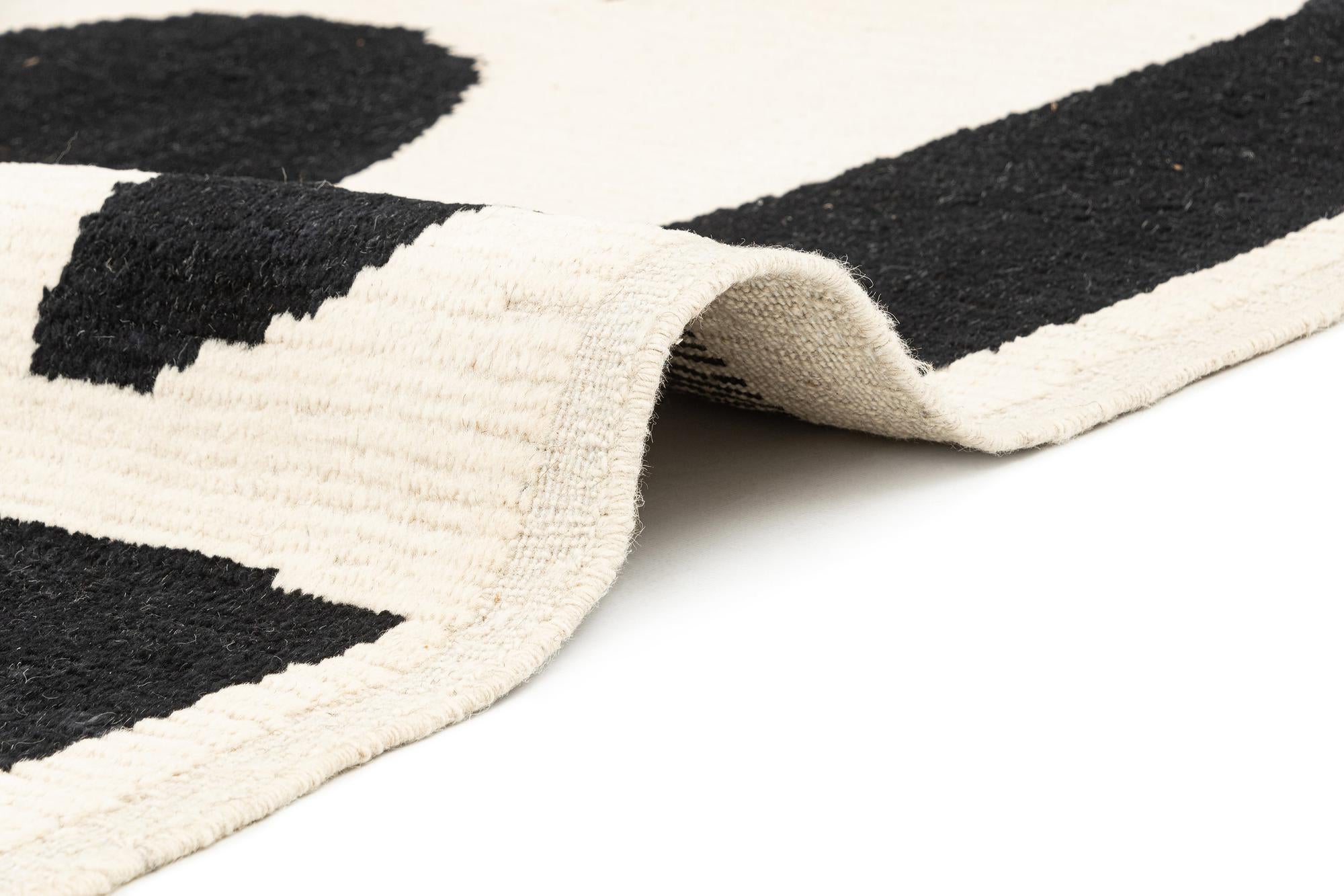 8' 2 x 10' 4 Hand Knotted Beni Marok Rug