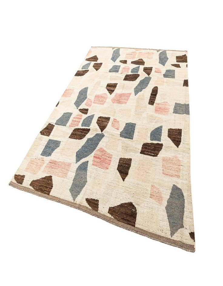 Detail image of 8' 2 x 10' 4  Hand Knotted Beni Marok Rug