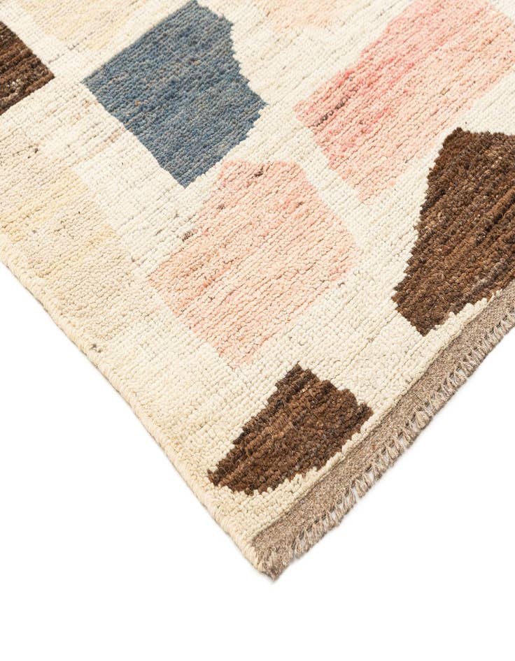 Detail image of 8' 2 x 10' 4  Hand Knotted Beni Marok Rug