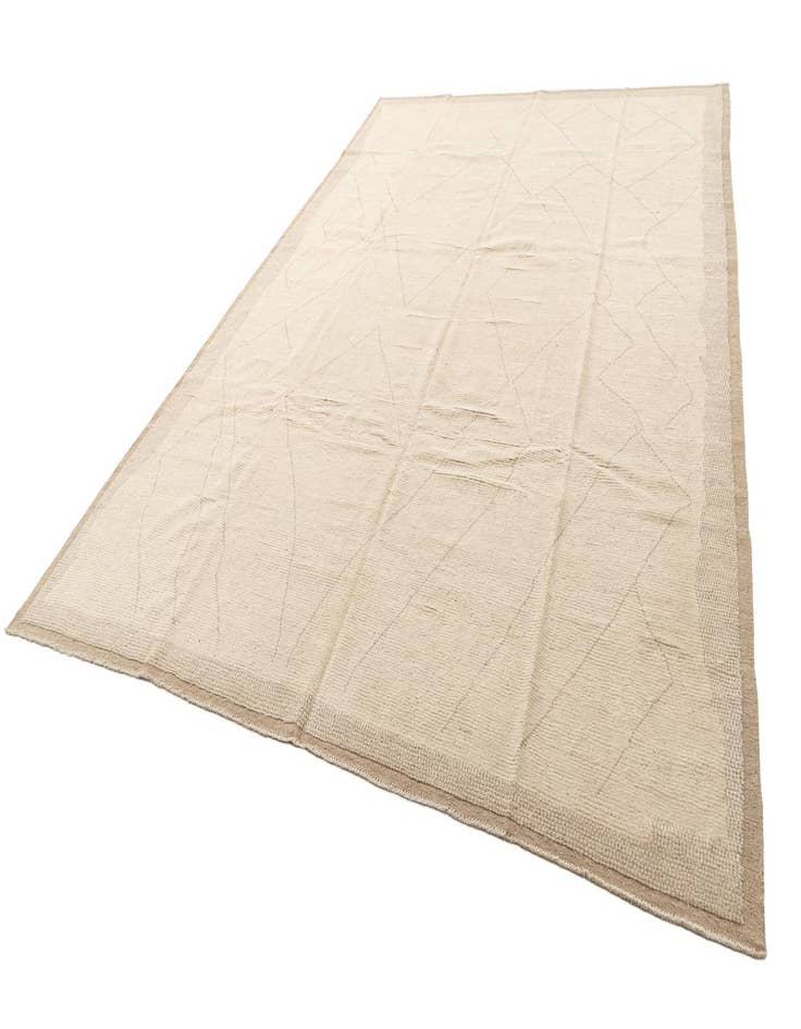 Detail image of 10' 2 x 14' 3  Hand Knotted Beni Marok Rug