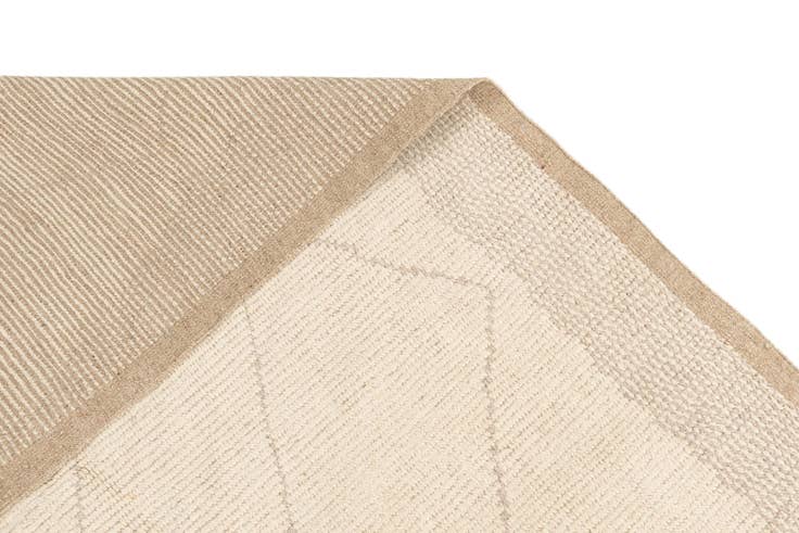Detail image of 10' 2 x 14' 3 Hand Knotted Beni Marok Rug