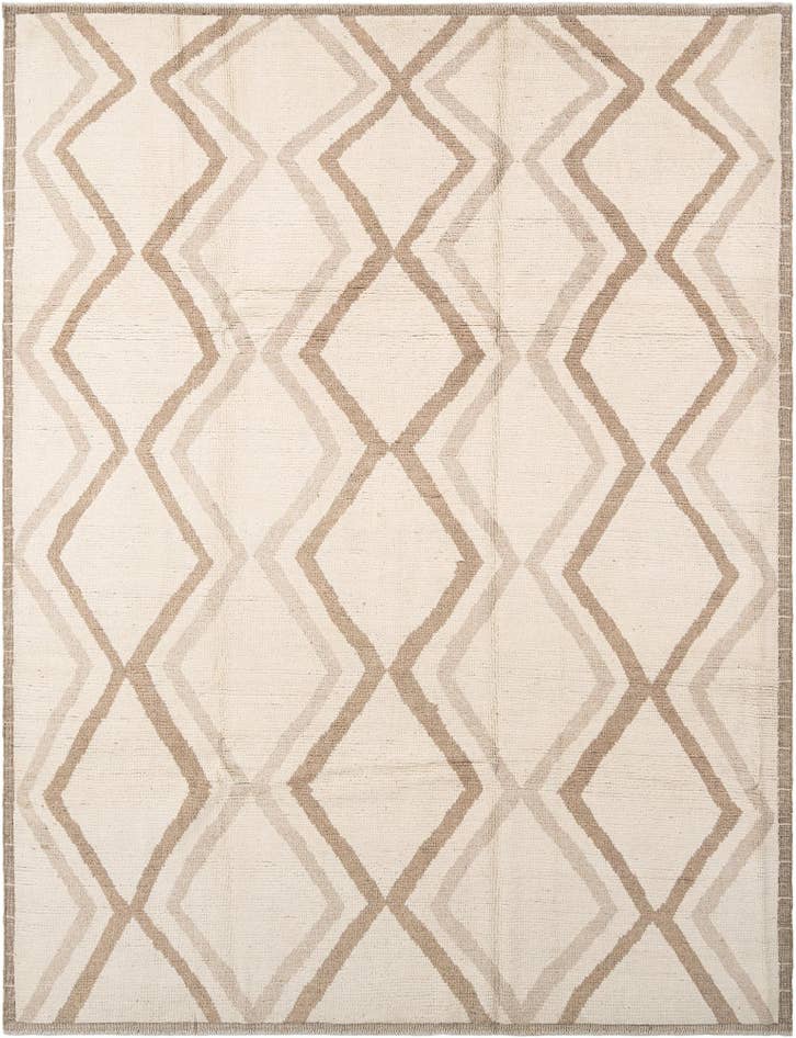 Detail image of 8' 2 x 10' 4 Hand Knotted Beni Marok Rug