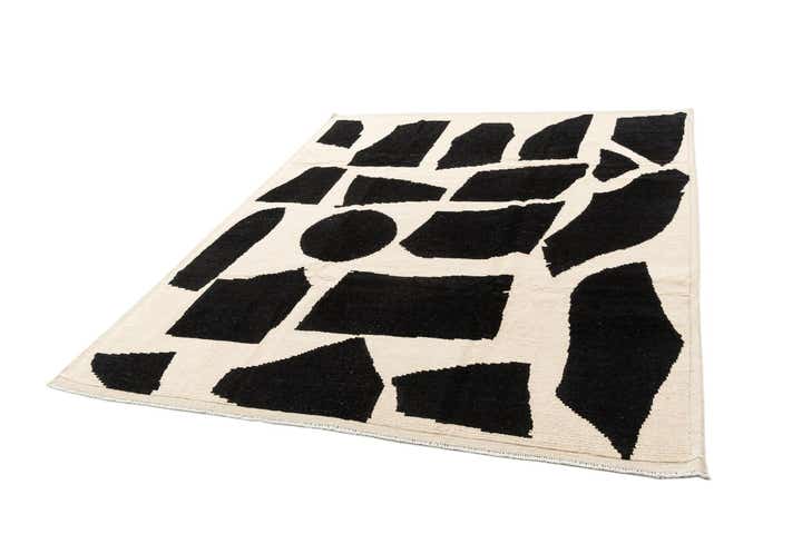 8' x 10' Hand Knotted Beni Marok Rug